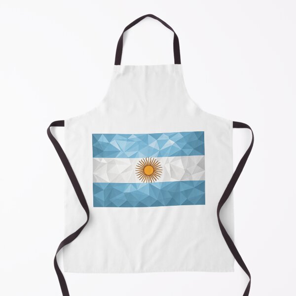 Item preview, argentina flag low poly  designed and sold by elkuni.