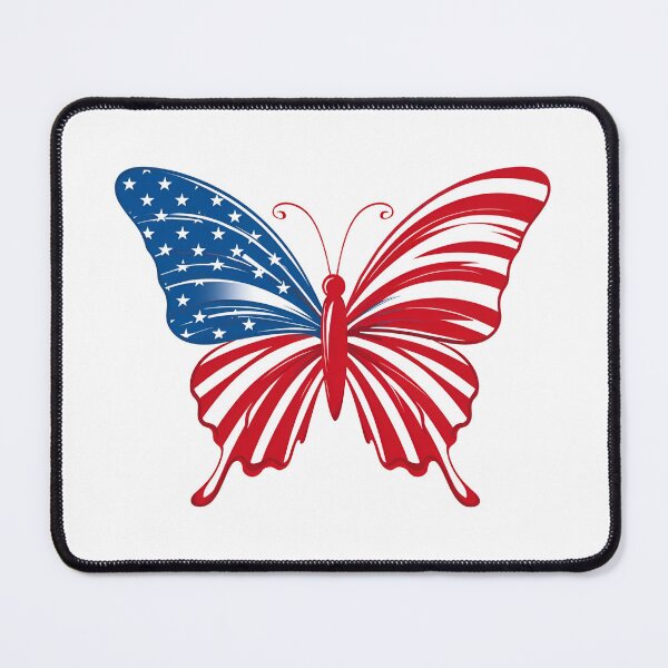 Item preview, American Flag Butterfly – 4th of July Celebration designed and sold by The Real Life Symphony.