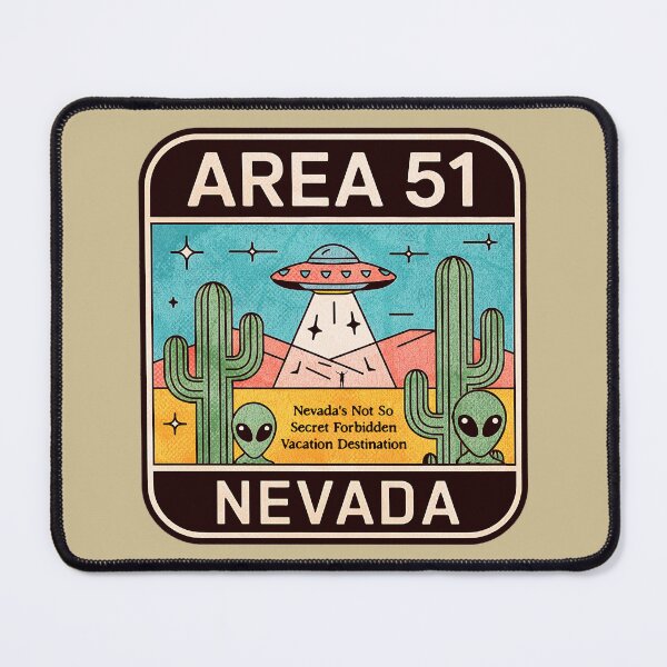Item preview, Area 51 Nevada Patch designed and sold by Wild-Neptune.