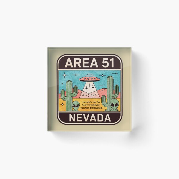 Item preview, Area 51 Nevada Patch designed and sold by Wild-Neptune.