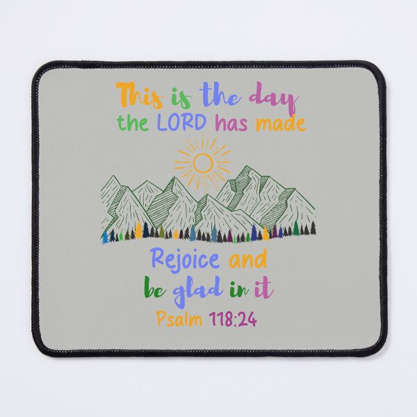 Item preview, Psalm 118 Day the Lord Has Made Bible Verse Design designed and sold by EdifiedExpressions.