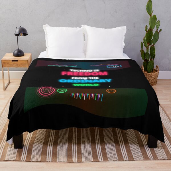 Item preview, TECHNO IS FREEDOM FROM ORDINARY WORLD - Dynamic Frequency Design designed and sold by Pickmash.
