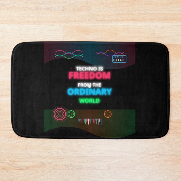 Item preview, EL TECHNO ES LIBERACIÓN DEL MUNDO ORDINARIO - Dynamic Frequency Design designed and sold by Pickmash.