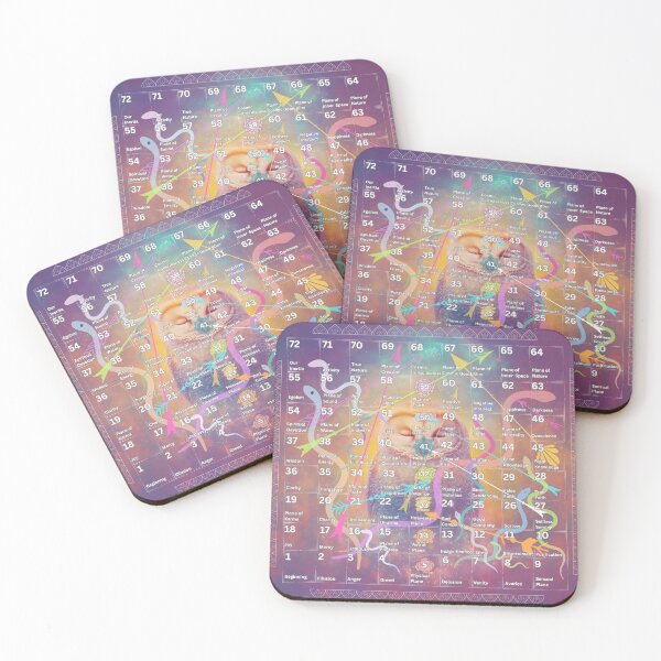 Item preview, Leela Board Game Ancient Game of Self Knowledge designed and sold by Misasha.