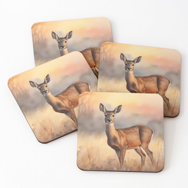 Item preview, Beautiful Deer Painting designed and sold by CalmnessbyChoice.