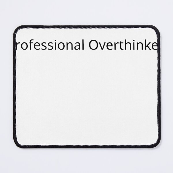 Item preview, Certified Overthinker – Hilarious Introvert Humor Tee designed and sold by Confuzz1ed.