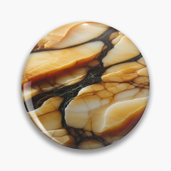 Item preview, Bold Yellow Marble with Black Veins – Rough Textured Stone Pattern Design designed and sold by nigejohn.