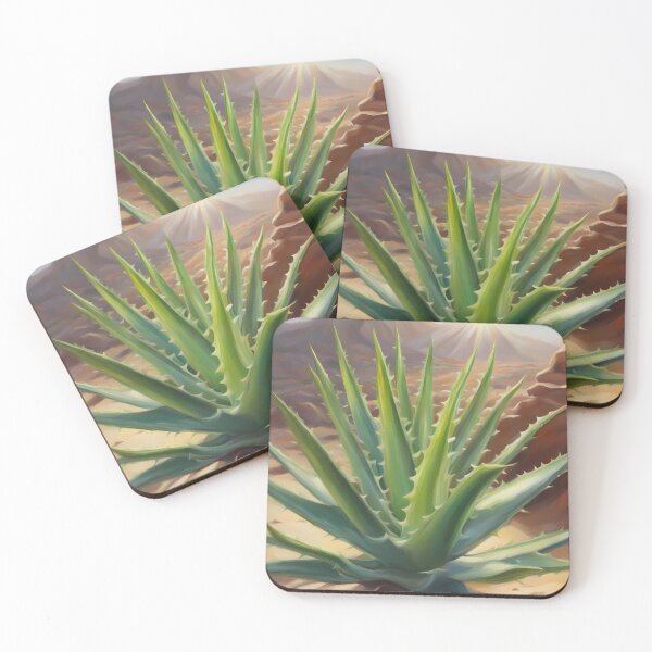 Item preview, Aloe Vera Plant in Desert designed and sold by CalmnessbyChoice.