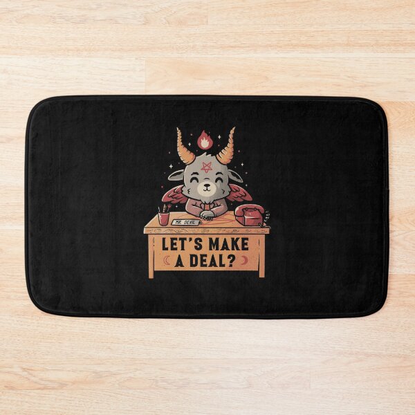 Item preview, Let’s Make a Deal Funny Cute Evil Baphomet designed and sold by EduEly.
