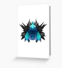 3D Abstract - The Turtle Greeting Card