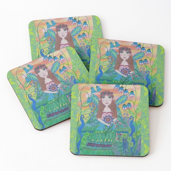 Item preview, Sunset fairy in Green designed and sold by Misstonisart1.