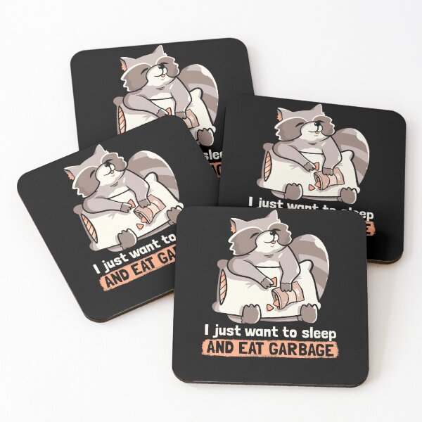 Item preview, Dormir y comer basura: lindo y divertido regalo designed and sold by EduEly.