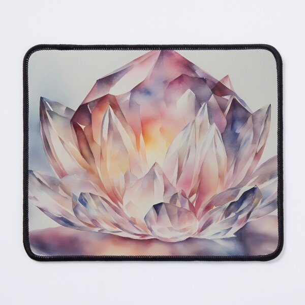 Item preview, Glowing Pink Crystal Flower designed and sold by CalmnessbyChoice.