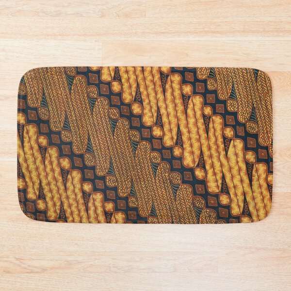 Item preview, Indonesian Malaysian Batik Design Pattern Southeast Asia: Golden Harmony designed and sold by holaitssher.