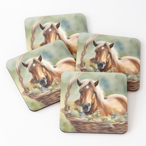 Item preview, Horse in Basket designed and sold by CalmnessbyChoice.