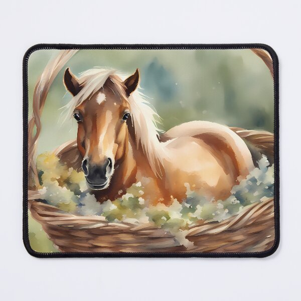 Item preview, Horse in Basket designed and sold by CalmnessbyChoice.
