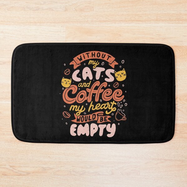 Item preview, Cats and Coffee Cute Funny Cat Gift designed and sold by EduEly.