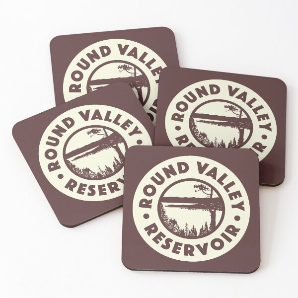 Item preview, Round Valley Reservoir Vintage Circle designed and sold by deadmansupplyco.