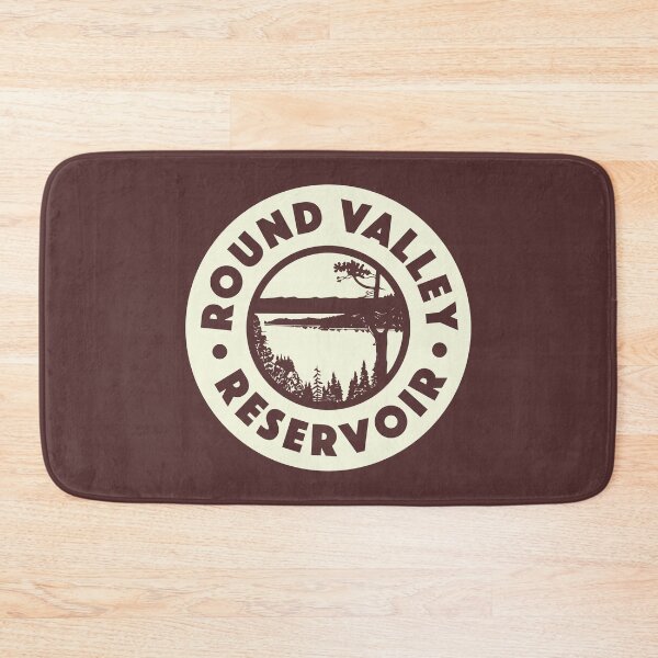 Item preview, Round Valley Reservoir Vintage Circle designed and sold by deadmansupplyco.