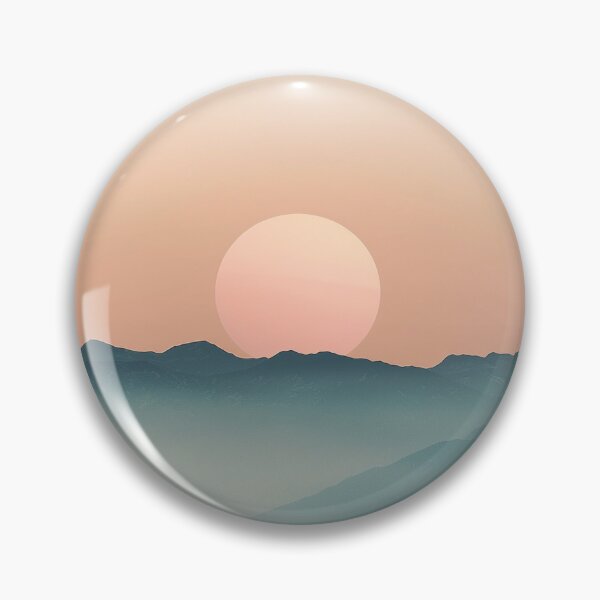 Artikelvorschau, Serene Landscape in Warm Gradients entworfen und verkauft von ArteMinds.