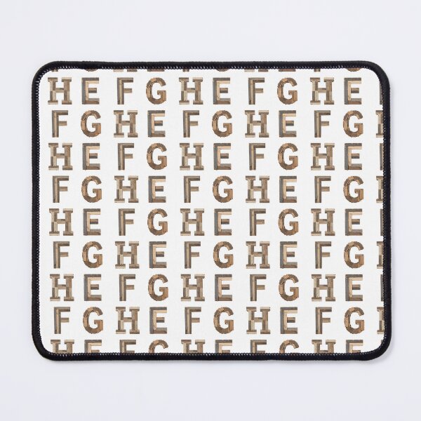 Item preview, E F G H designed and sold by Tecno-Art-Land.