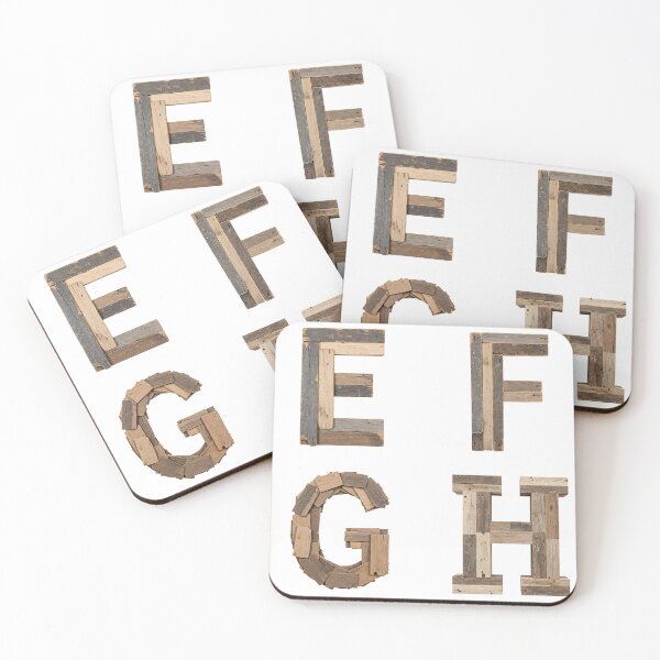 Item preview, E F G H designed and sold by Tecno-Art-Land.