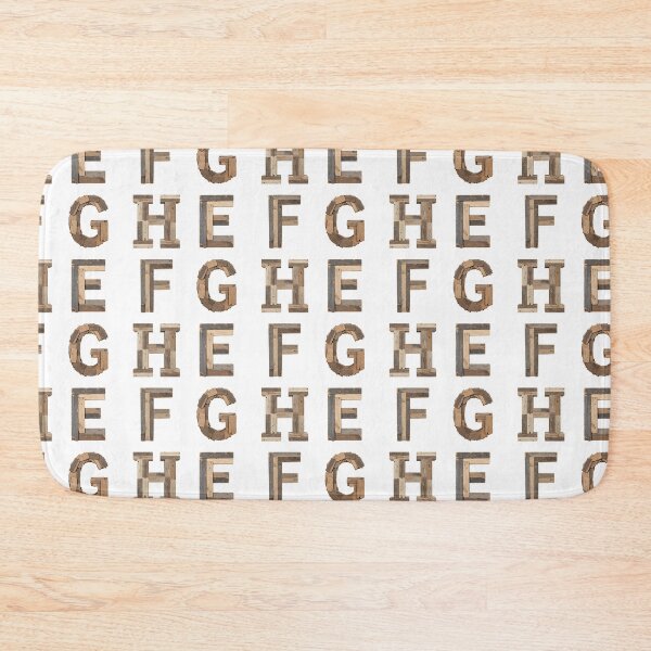 Item preview, E F G H designed and sold by Tecno-Art-Land.