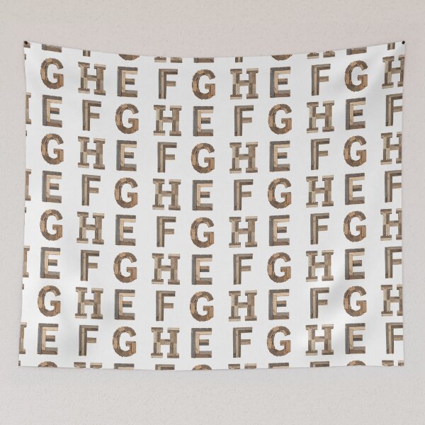 Item preview, E F G H designed and sold by Tecno-Art-Land.