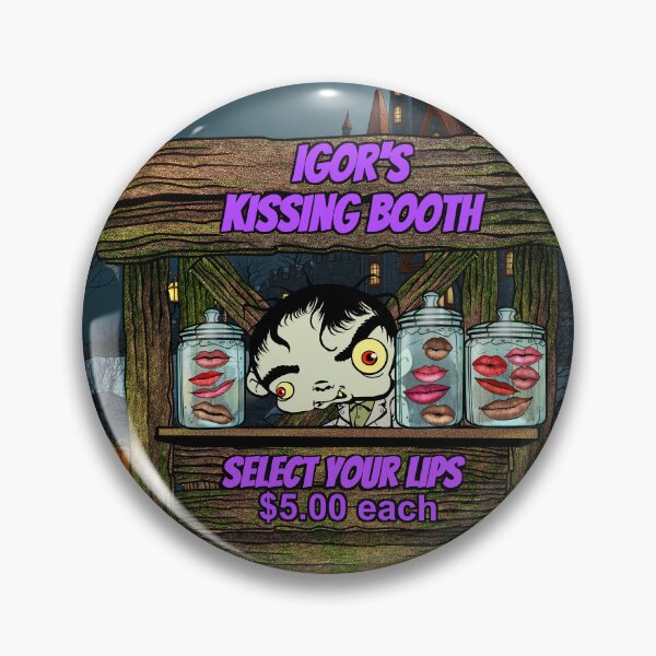 Item preview, Igor's Kissing Booth designed and sold by 3-Beans-Art.