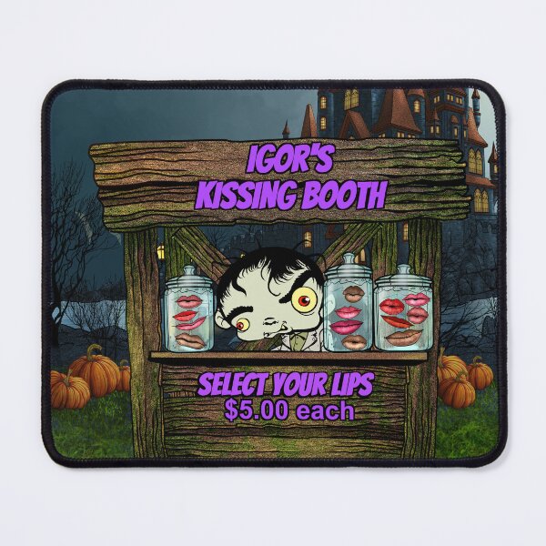 Item preview, Igor's Kissing Booth designed and sold by 3-Beans-Art.