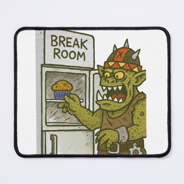 Item preview, Break Room Ork designed and sold by ThimbleandOak.