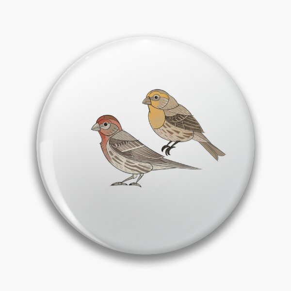 Item preview, House Finches (Transparent)  designed and sold by BlueBowMimid.