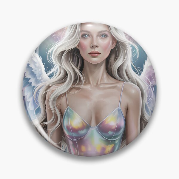 Item preview, Celestial Bloom: Retrato surrealista y etéreo de una top model para la decoración del hogar. designed and sold by paulo silveira.