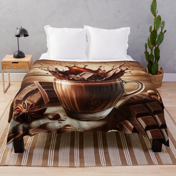 Item preview, Hot Chocolate Splash, Ai Generated Art designed and sold by ACC .