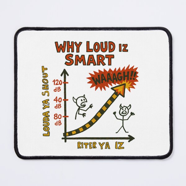 Item preview, Loud iz Smart designed and sold by ThimbleandOak.
