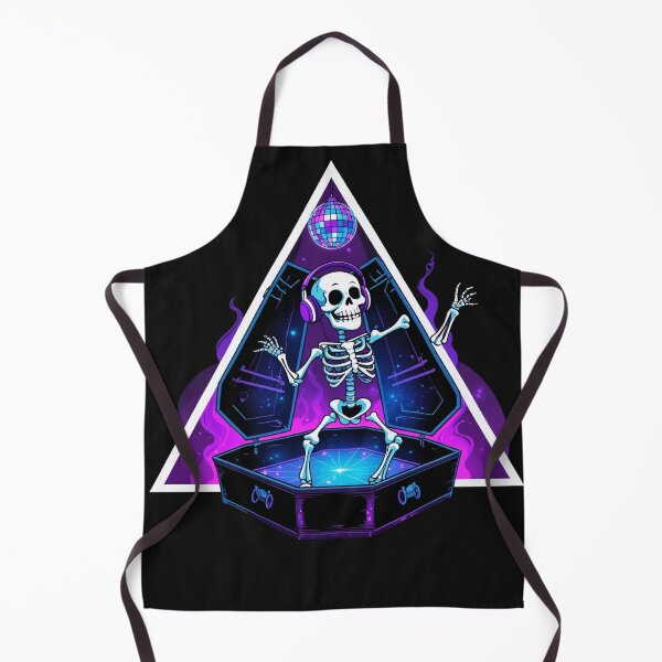 Item preview, Dancin’ Till Dead… Literally | Funny Skeleton Rave Party Design designed and sold by Urban-Pulse-UP.