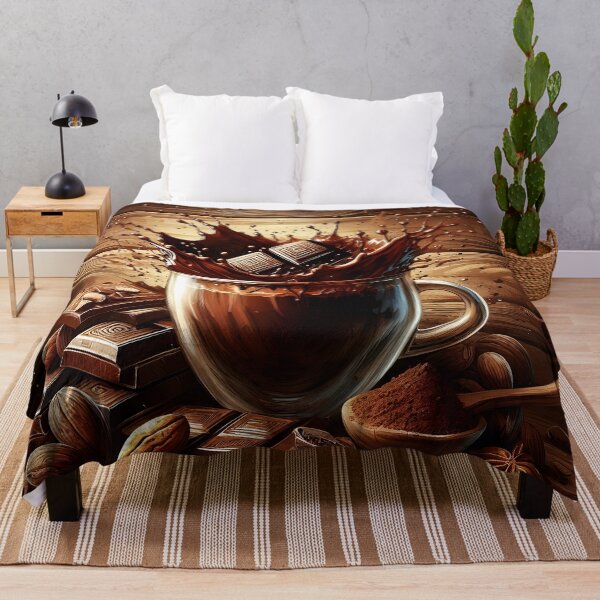 Item preview, Hot Chocolate Splash, Ai Generated Art designed and sold by ACC .