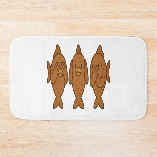 Item preview, Three wise Fishes see no evil hear no evil speak no evil  designed and sold by JamesDunican.
