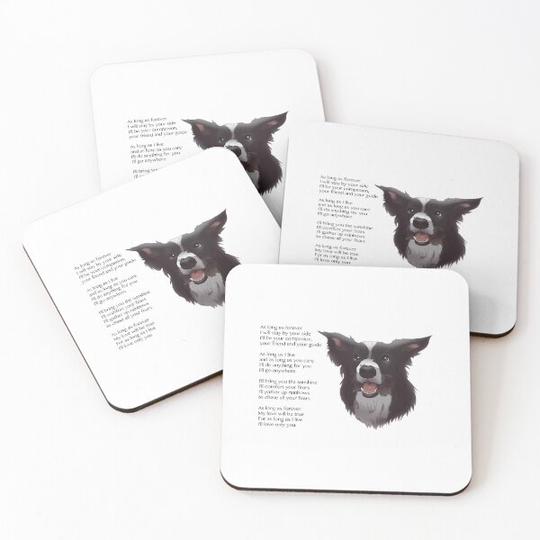 Item preview, Border Collie Poem designed and sold by Mimtii Prints.