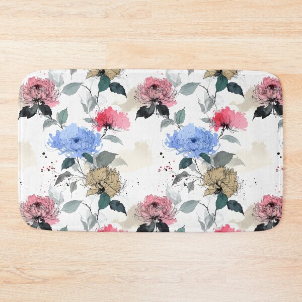 Item preview, Hydrangea Blossoms - red blue designed and sold by Pixel-Echo-Art.