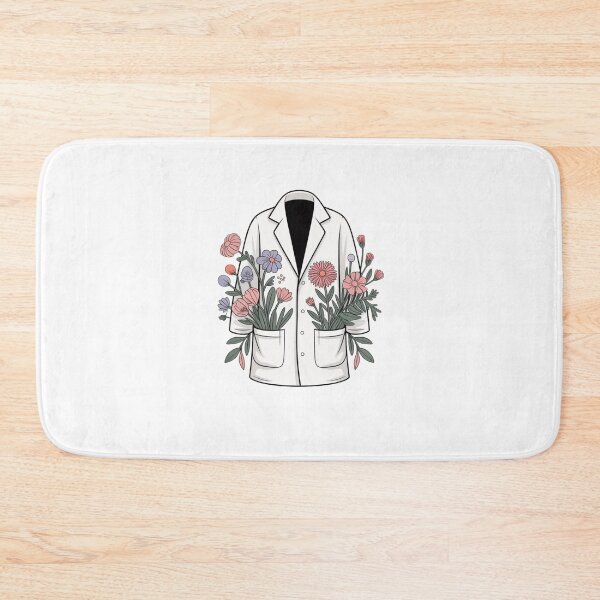 Item preview, Lab Coat and Flowers designed and sold by Mateusz Majcherek.