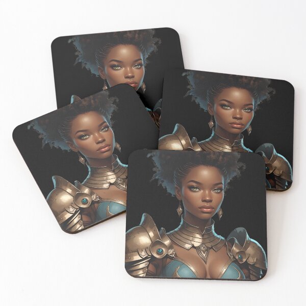 Item preview, Beautiful woman in battle armour No. 3 designed and sold by FantosieWorld.