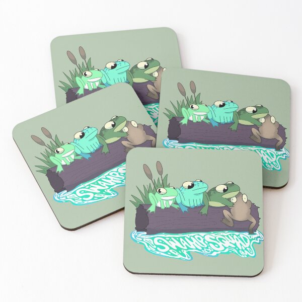 Item preview, Frogs on a Log - Swamp Squad designed and sold by ohdormouse.