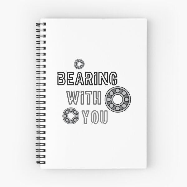 Item preview, Bearing With You Funny Mechanical Engineer Pun designed and sold by ThePungineer.