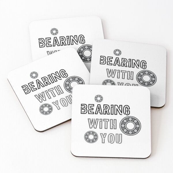 Item preview, Bearing With You Funny Mechanical Engineer Pun designed and sold by ThePungineer.