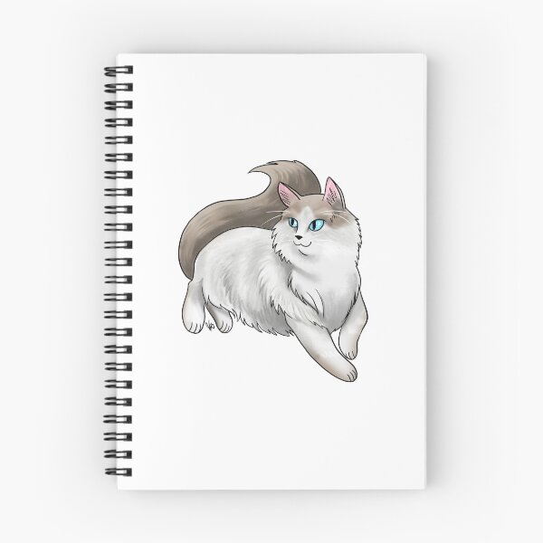 Item preview, Cat - Ragdoll Cat - White and Tan designed and sold by Jennifer Stolzer.