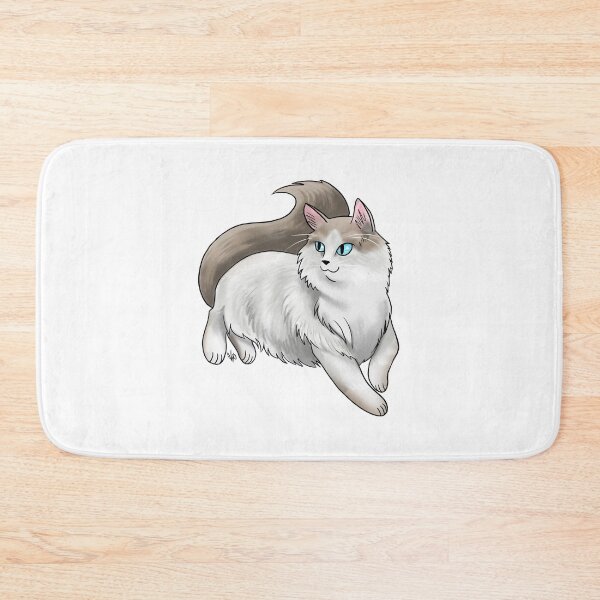 Item preview, Cat - Ragdoll Cat - White and Tan designed and sold by Jennifer Stolzer.
