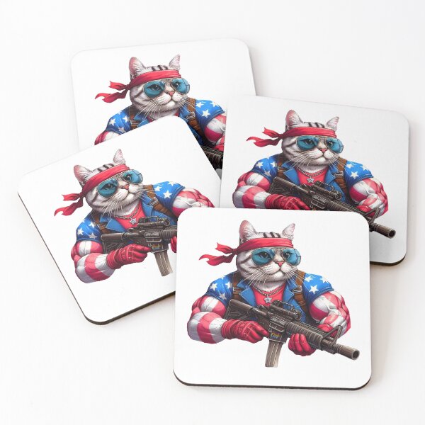 Item preview, Action Cat - Captain Cat-merica designed and sold by CAutumnTrapp.