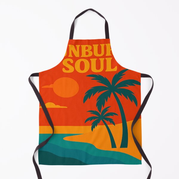Item preview, Sunburn Soul – Tropical Vibe Seamless Design for Fabric and POD designed and sold by Bom2Ba.