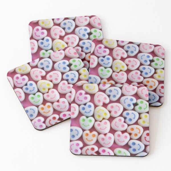 Item preview, Hearts with happy faces designed and sold by Myrarte.